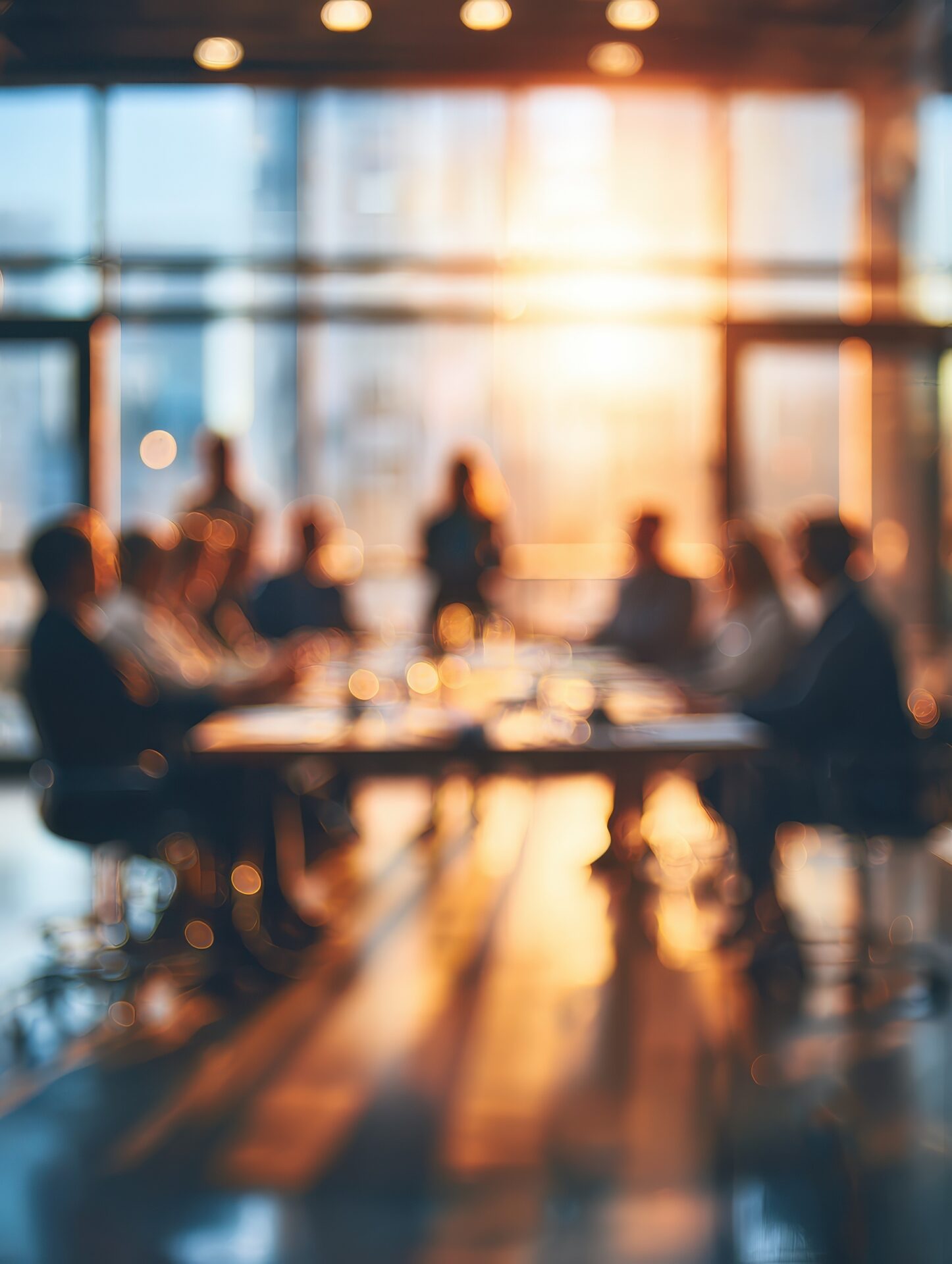 Luftaufnahme verschiedener Teammitglieder, die an einem kollaborativen Geschäftstreffen teilnehmen und sich aktiv mit Diskussionen, strategischer Planung und Datenanalyse für den Projekterfolg beschäftigen